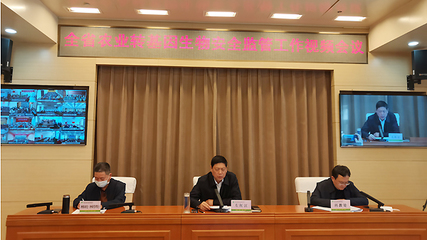 河北省農(nóng)業(yè)農(nóng)村廳召開全省農(nóng)業(yè)轉(zhuǎn)基因生物安全監(jiān)管工作視頻會議
